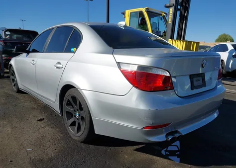 2006 BMW 530I из США, поврежденный, VIN WBANE73516CM34200